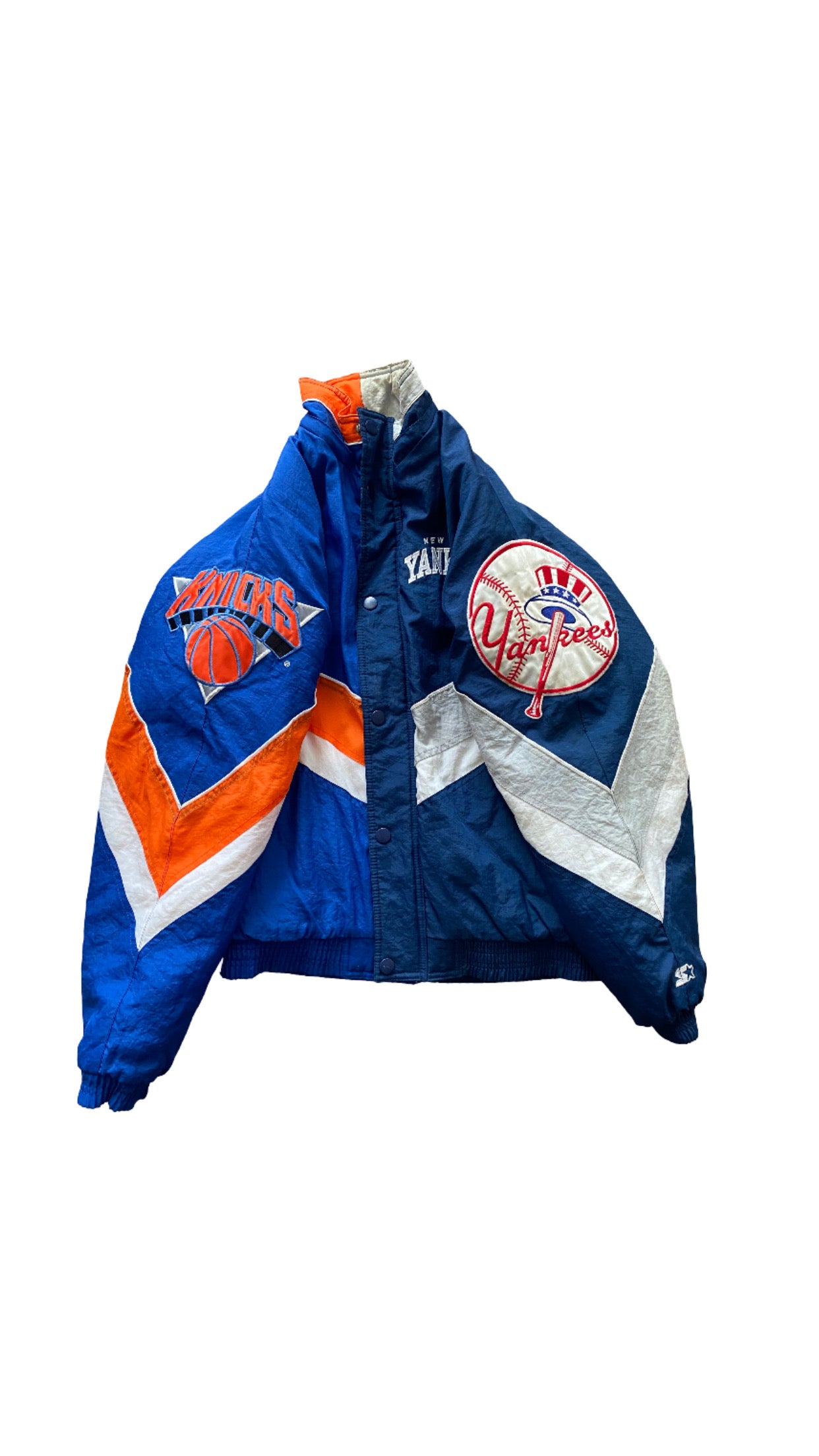 New York Knicks/New York Yankees Hometown Hero Jacket v1