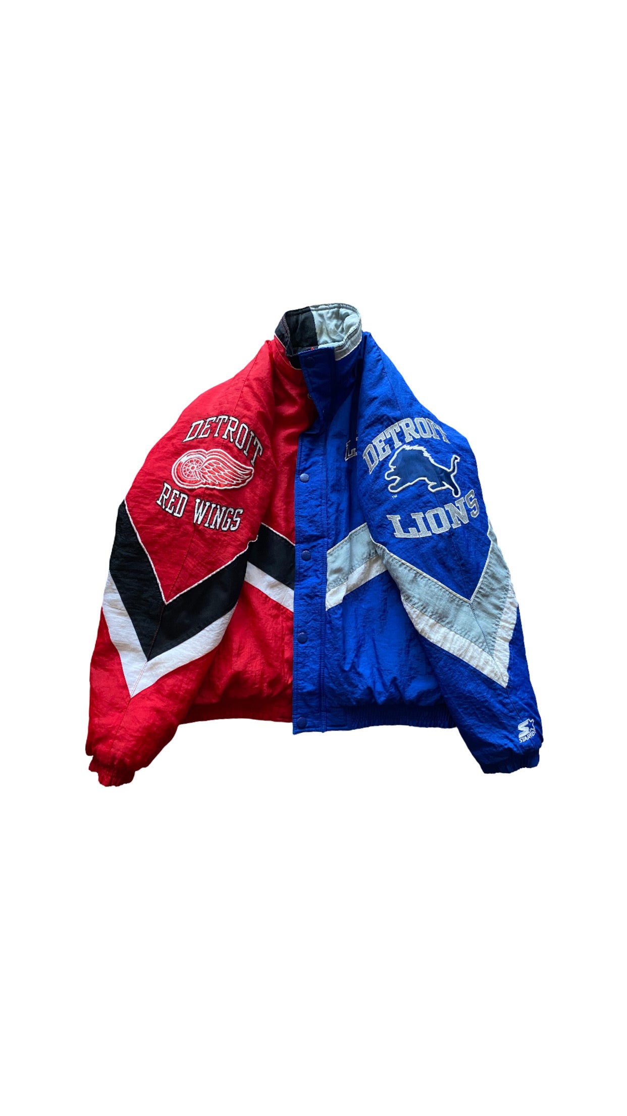 Detroit Redwings/ Detroit Lions Hometown Hero Jacket v1
