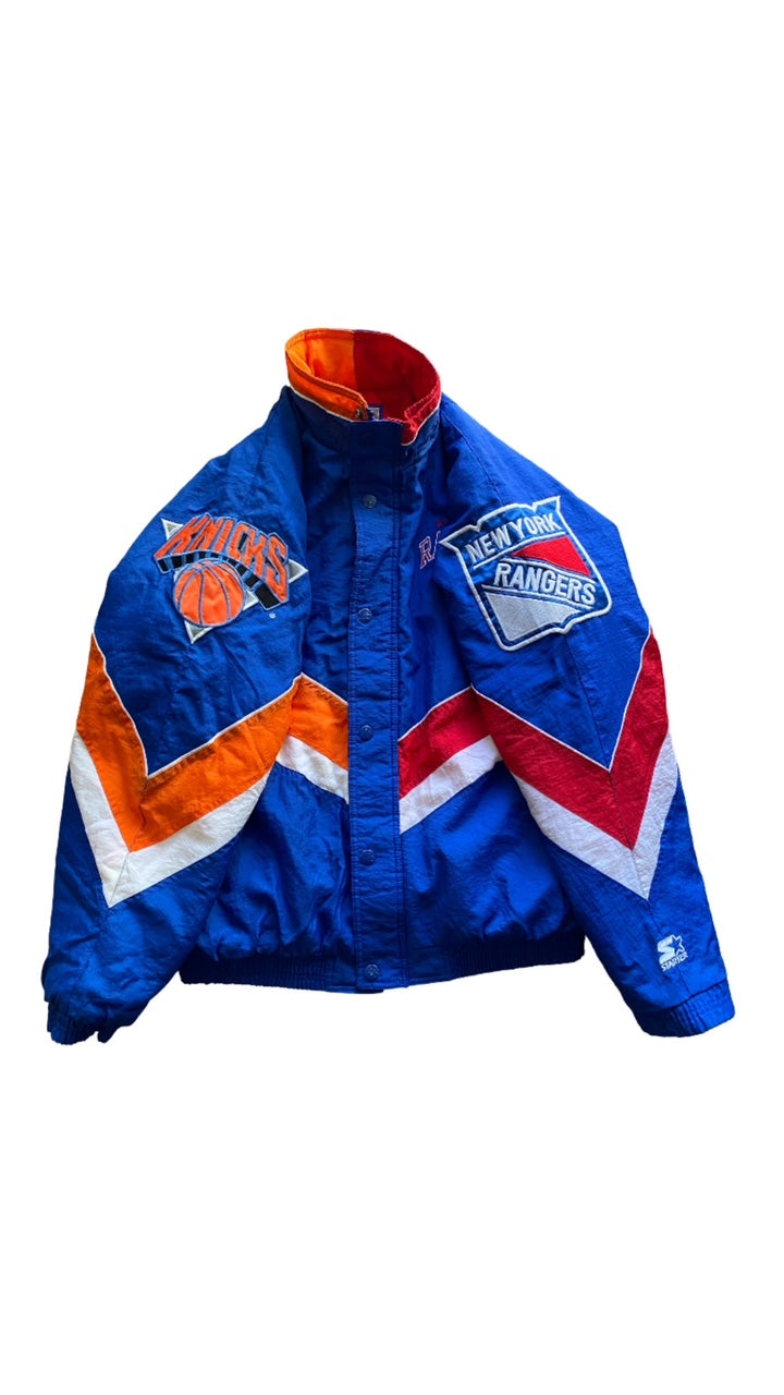 New York Knicks/New York Rangers Hometown Hero Jacket v1