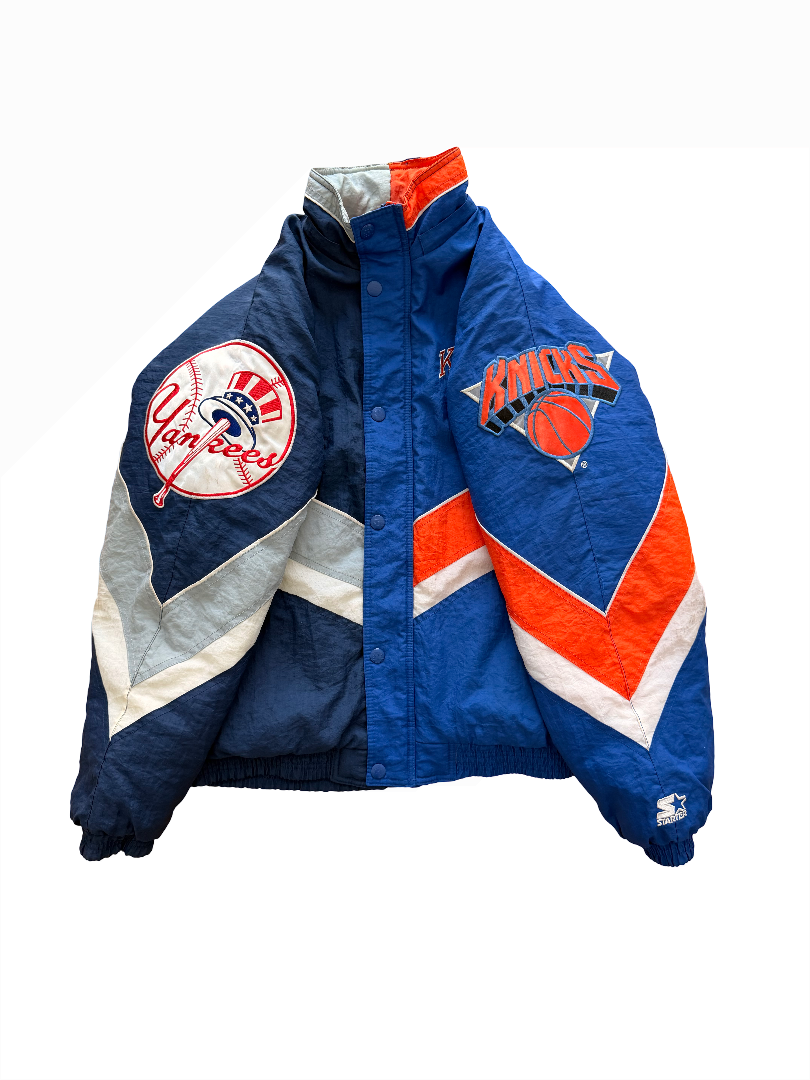 New York Knicks/New York Yankees Hometown Hero Jacket v1