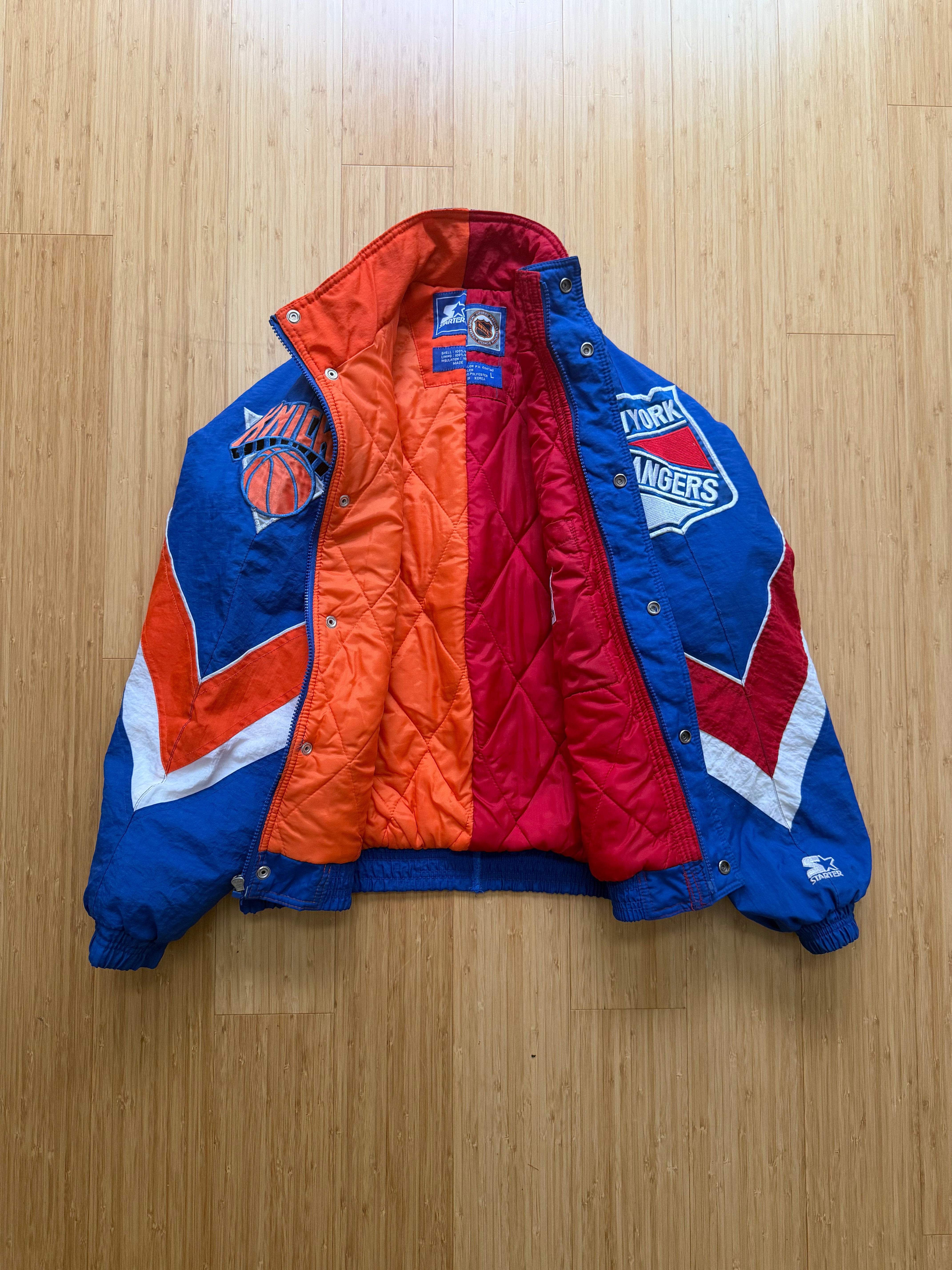 New York Knicks/Rangers Hometown Hero Jacket v1
