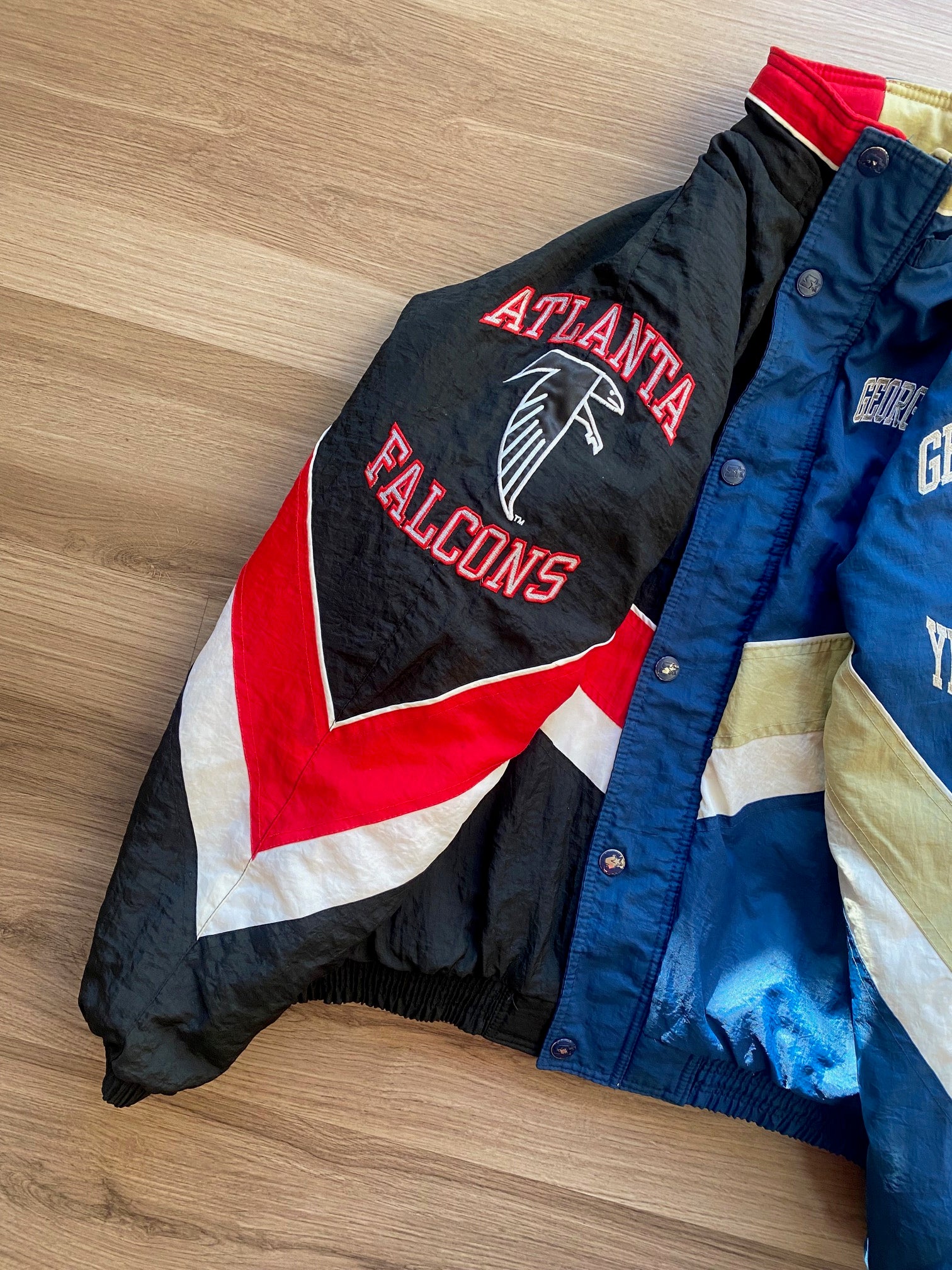 Atlanta Falcons/Georgia Tech Yellowjackets Hometown Hero Jacket v1