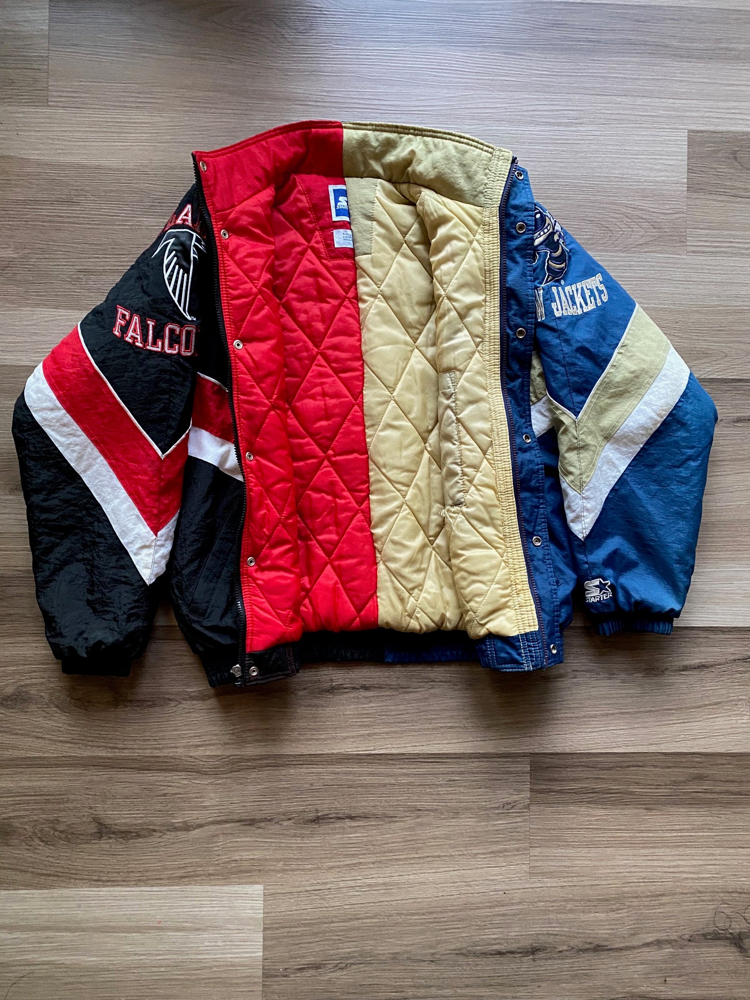 Atlanta Falcons/Georgia Tech Yellowjackets Hometown Hero Jacket v1