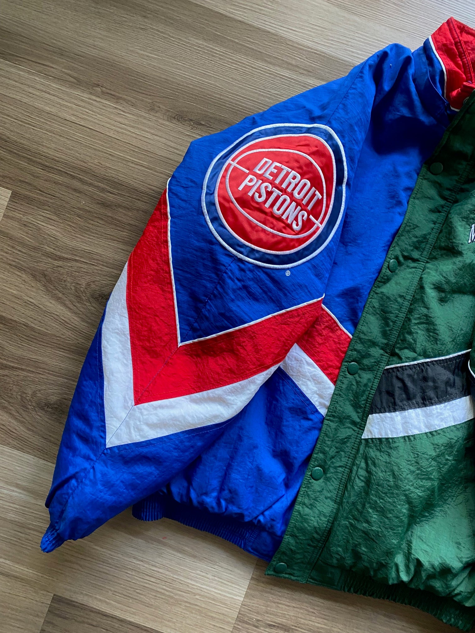 Detroit Pistons/Michigan State Spartans Hometown Hero Jacket v1
