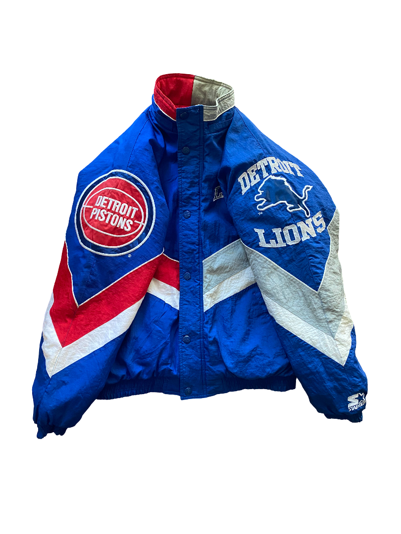 Detroit Pistons/Detroit Lions Hometown Hero Jacket v1