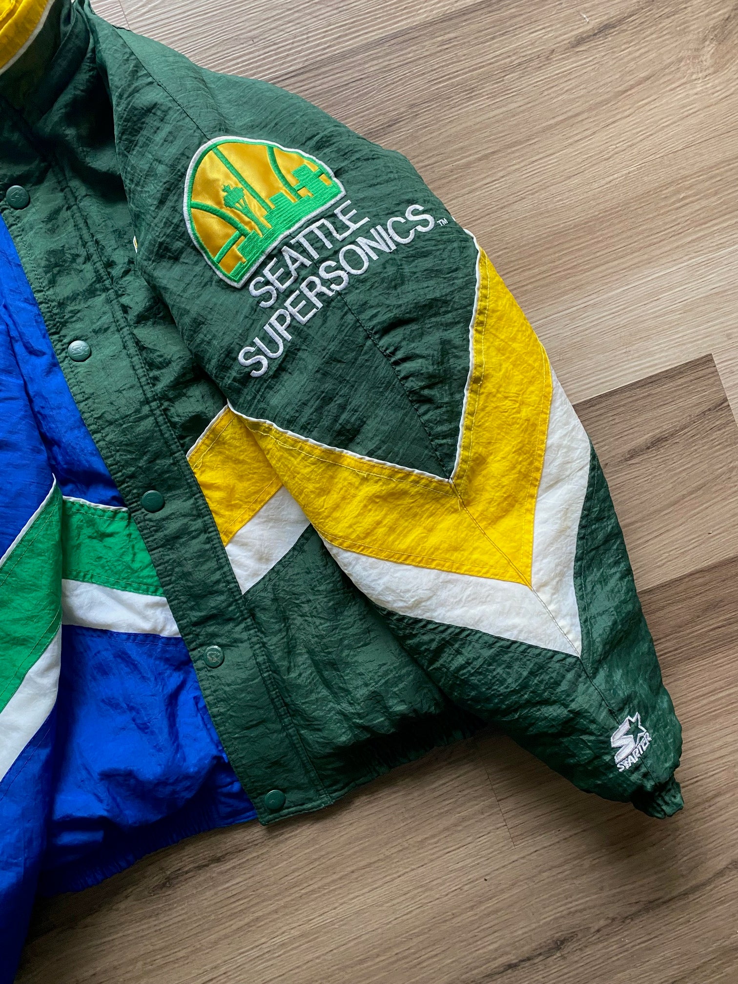 Seattle Seahawks/Supersonics Hometown Hero Jacket v1