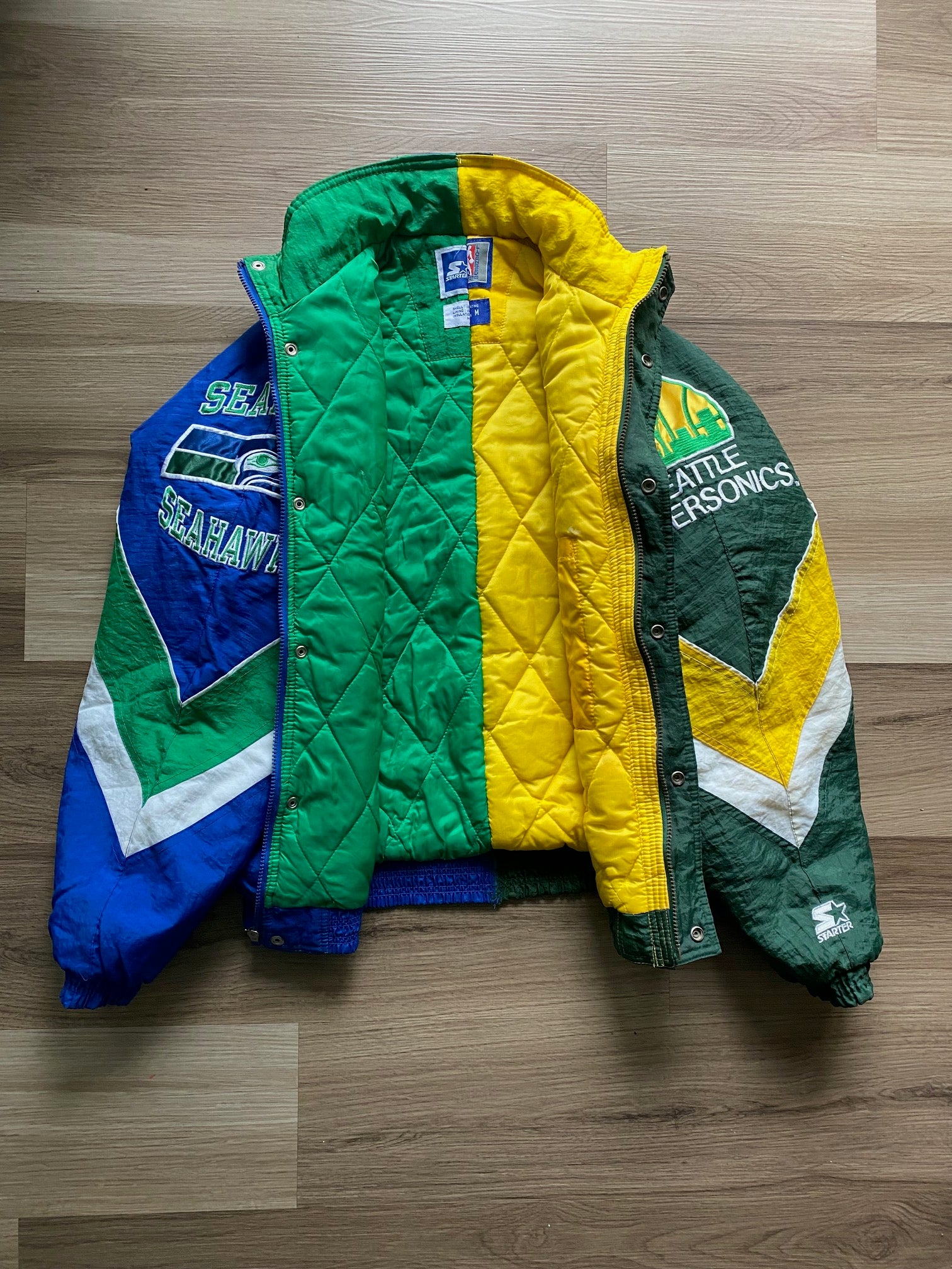 Seattle Seahawks/Supersonics Hometown Hero Jacket v1