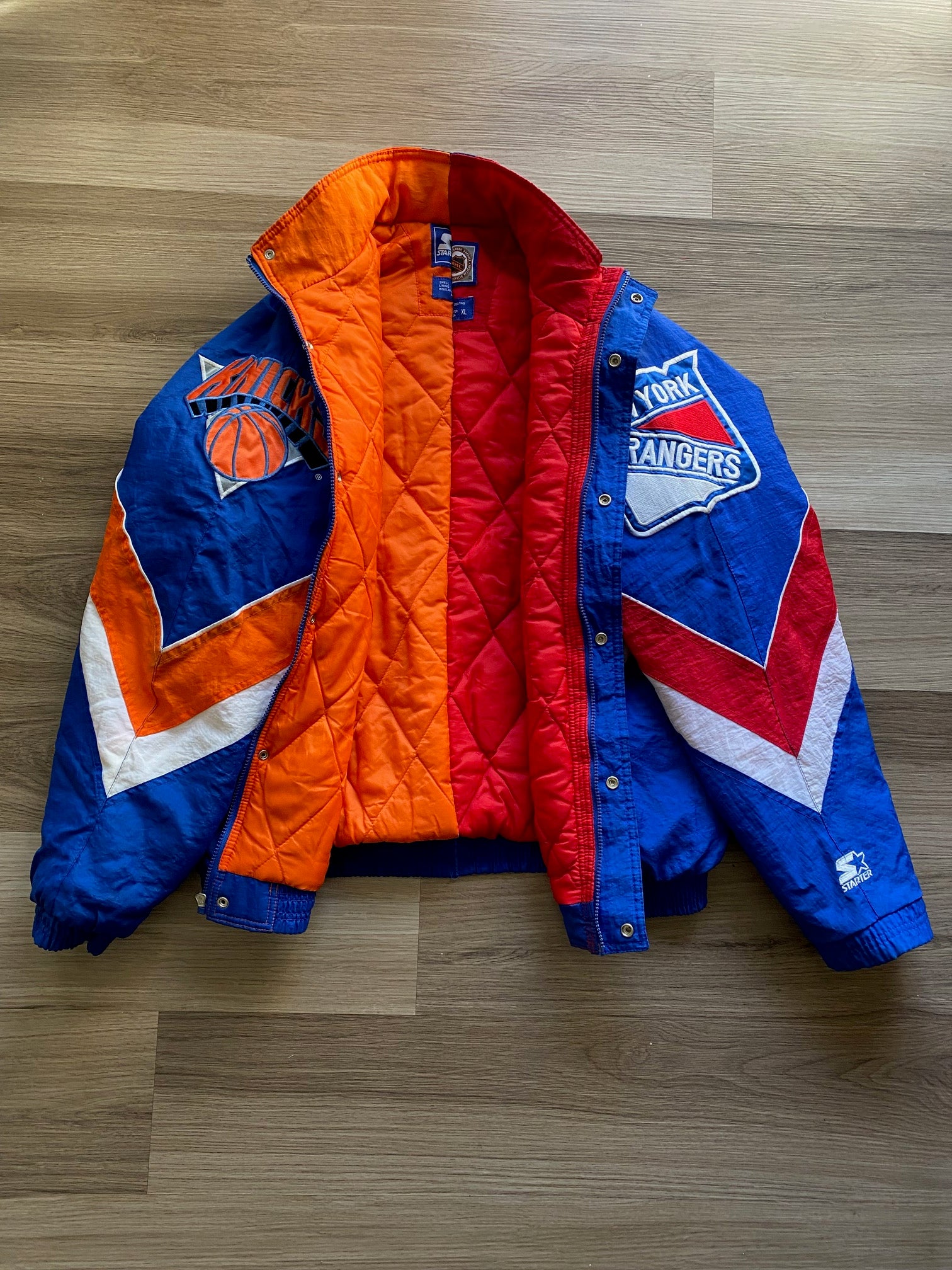New York Knicks/New York Rangers Hometown Hero Jacket v1