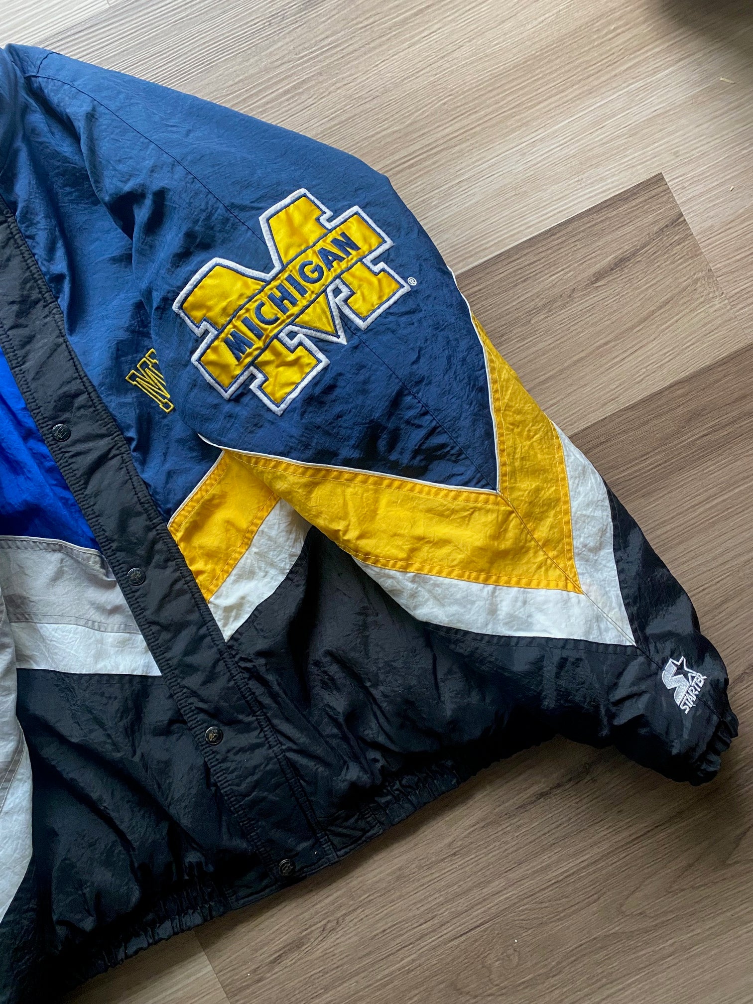 Detroit Lions/Michigan Wolverines Hometown Hero Jacket v1