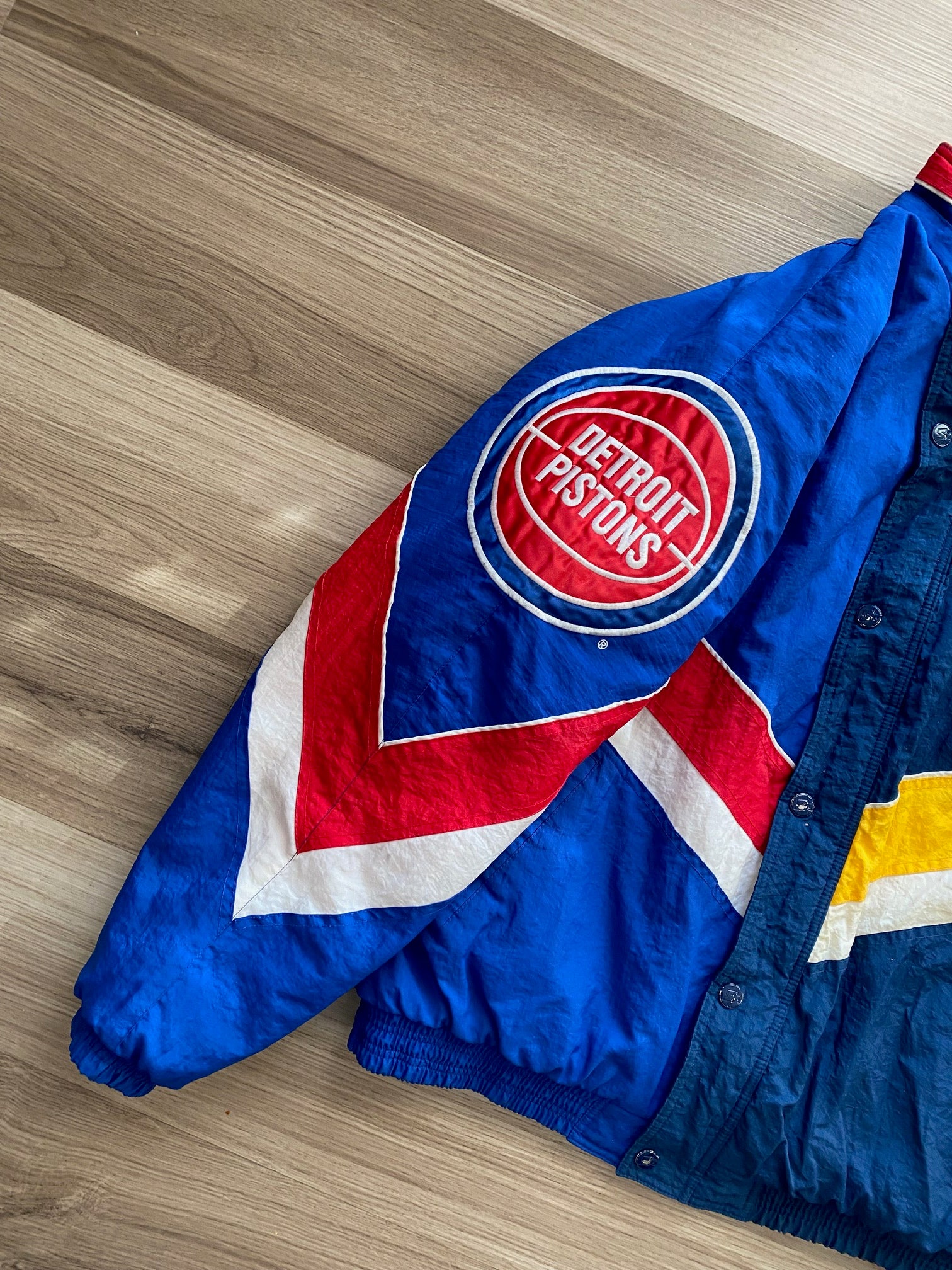 Michigan Wolverines/Detroit Pistons Hometown Hero Jacket v1
