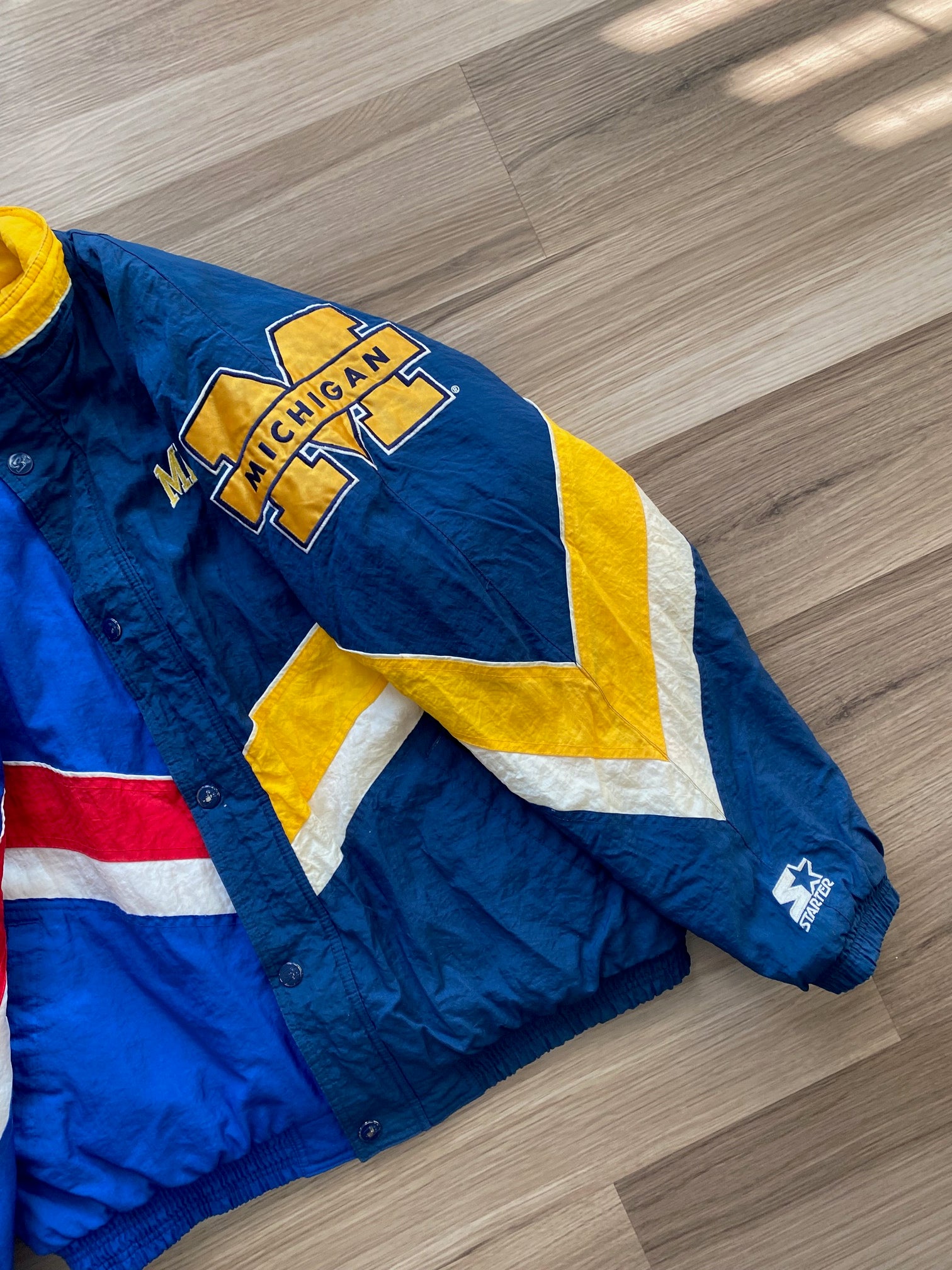 Michigan Wolverines/Detroit Pistons Hometown Hero Jacket v1