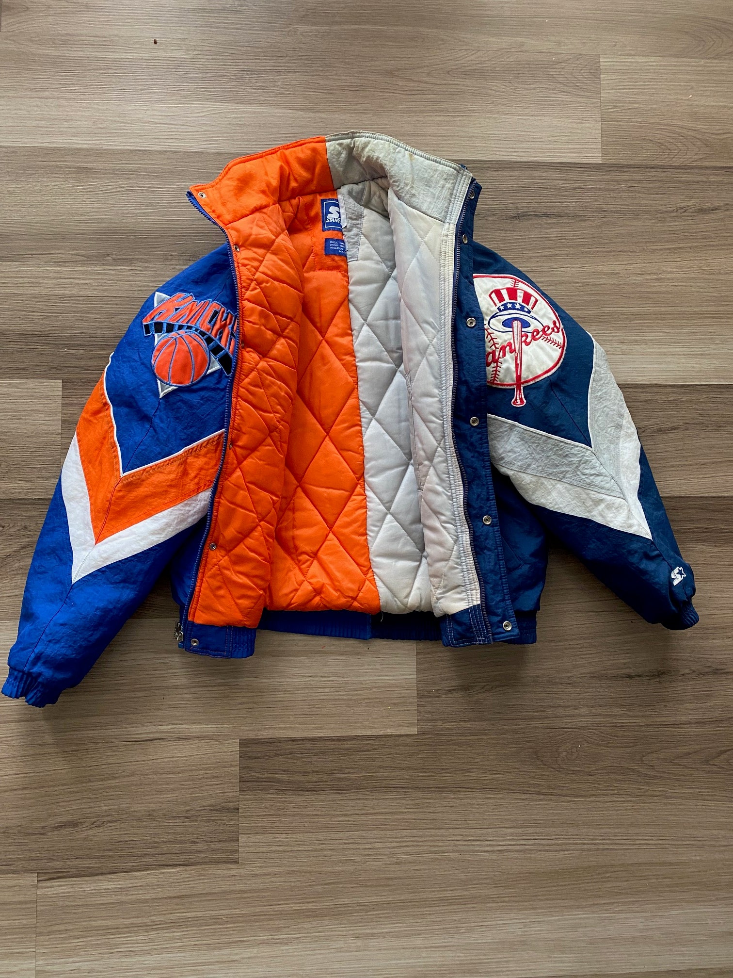 New York Knicks/New York Yankees Hometown Hero Jacket v1