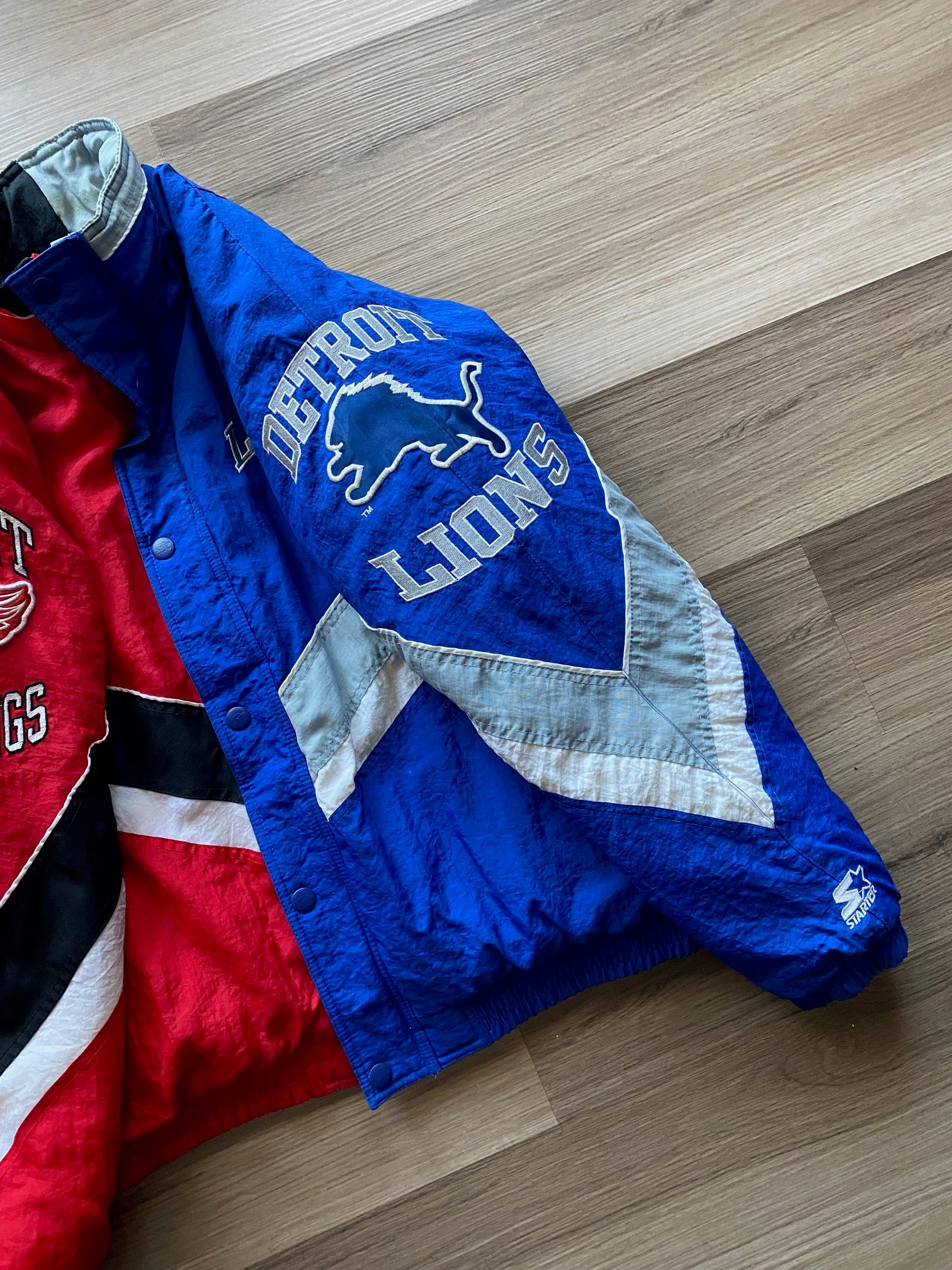 Detroit Redwings/ Detroit Lions Hometown Hero Jacket v1