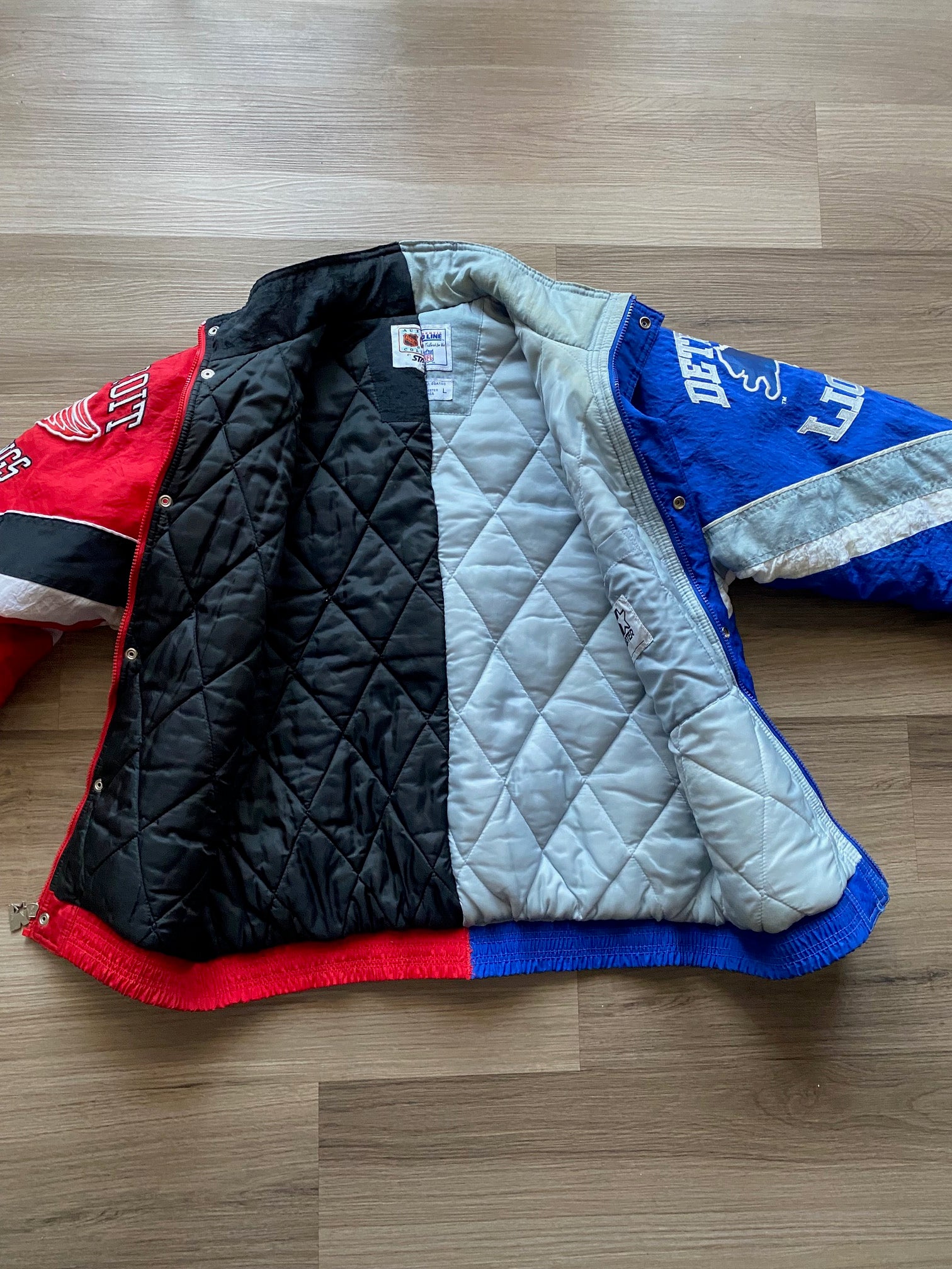 Detroit Redwings/ Detroit Lions Hometown Hero Jacket v1